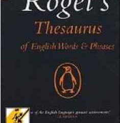 دانلود کتاب Roget’s Thesaurus of English Words and Phrases